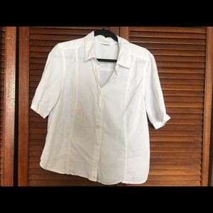 LINEN WHITE BLOUSE